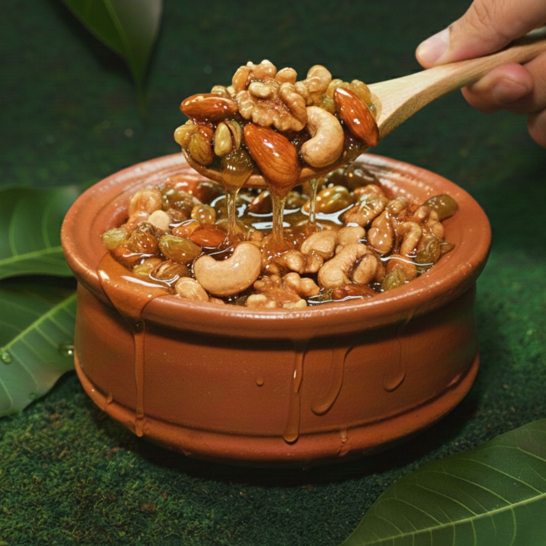 MIXED NUTS WITH HONEY || A GIFT OF  NATURE || PURE HONEY, PREMIUM NUTS