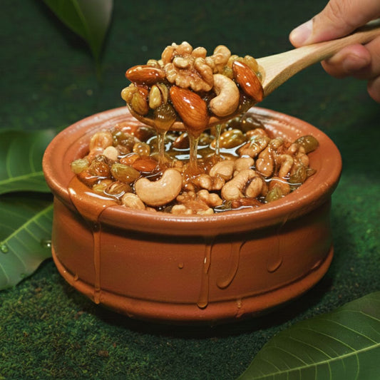 MIXED NUTS WITH HONEY || A GIFT OF  NATURE || PURE HONEY, PREMIUM NUTS